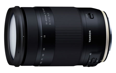 Tamron 18-400mm, tecnologia avanzata e nuovo motore AF Tamron 18-400mm, schema ottico con elementi asferici e Low Dispersion
