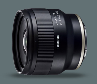 Tamron 20mm F2.8 Di III OSD M1:2, luminoso e macro Tamron 24mm F2.8 Di III OSD M1:2, grandangolare per le mirrorless Sony full frame