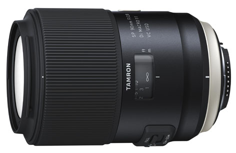 Tamron SP 90mm F2.8 Di Macro 1:1 VC USD,  per full frame