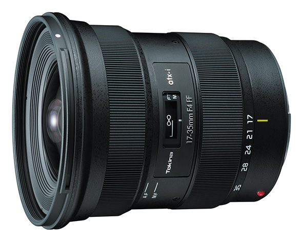Tokina ATX-i 17-35mm F4 per reflex full frame Canon e Nikon