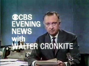 Walter Cronkite, anchor man americano, esempio di buon giornalismo. Non quello espresso da youtuber e blogger per le Nikon Z.