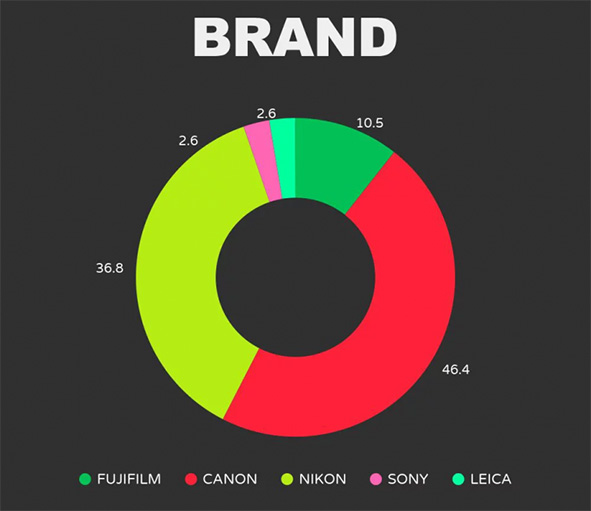 World Press Photo 2019, Canon e Nikon oltre il 50% del totale.