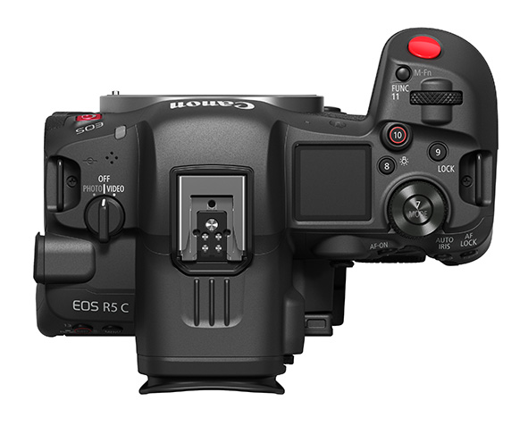 Canon EOS R5C, un unico corpo, due sistemi separati