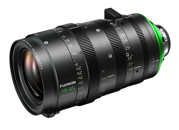 Fujinon Premista 19-45mm T2.9 per video Large Format Fujinon Premista 19-45mm T2.9, zoom grandangolare video per il sistema medioformato