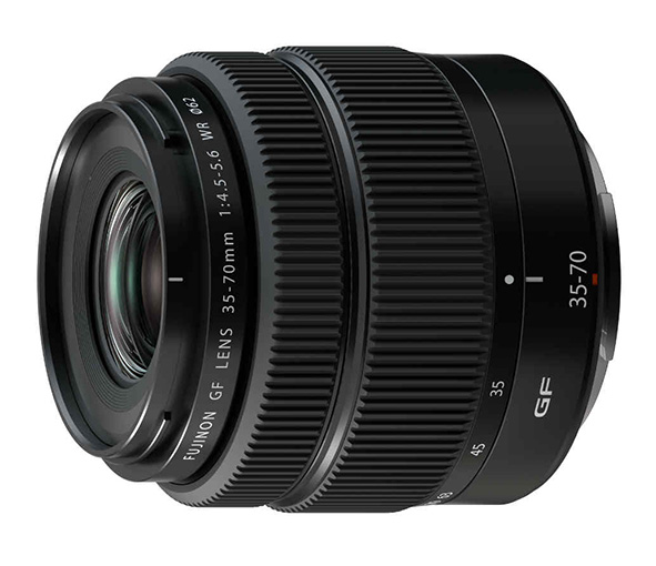 Fujifilm Fujinon GF35-70mm Fujinon GF35-30mm, zoom tropicalizzato, leggero e compatto