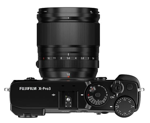 Fujinon XF18mm F1.4 R LM WR su X-Pro3