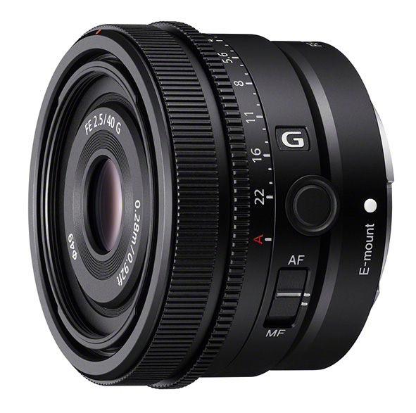 Il nuovo Sony FE 40mm F2.5 G 