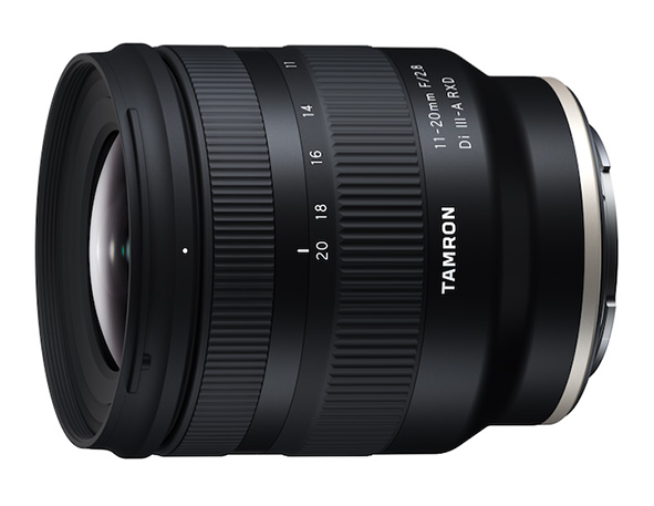 Il nuovo zoom grandangolare Tamron 11-20mm F2.8 Di III-A RXD per Sony mirrorless APSC