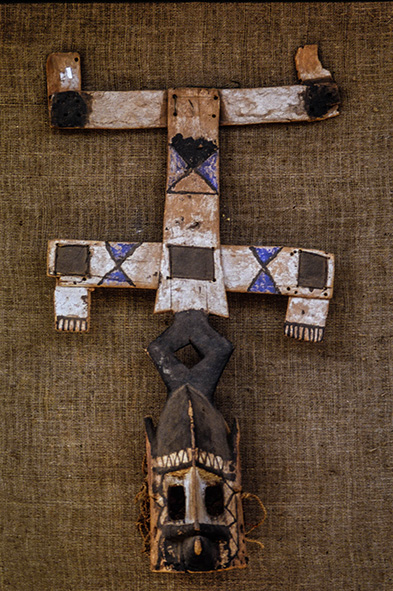 Bamako, Mali, nel museo etnografico tra i reperti del popolo Dogon.