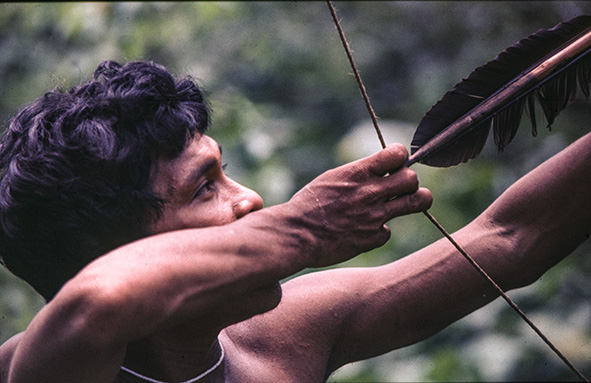 Amazzonia profonda, tra gli Yanomàmi.