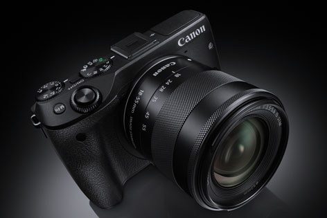 Canon EOS M3 con EF-M 18-55mm STM, la nuova mirrorless