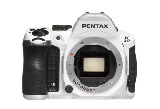 Pentax K-30 Crystal white