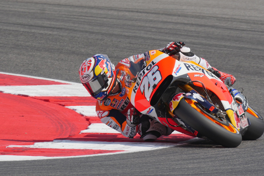 Panasonic Lumix MicroQuattroTerzi al circuito di Misano con Dani Pedrosa, il vincitore