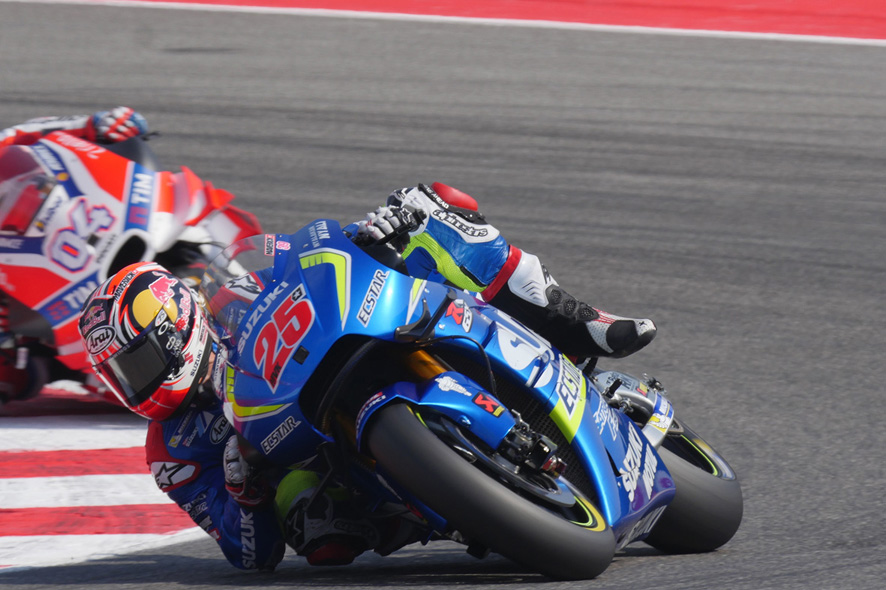 Panasonic Lumix MicroQuattroTerzi al circuito di Misano, con Maverick Vinales